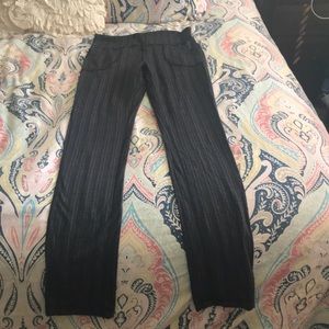 Black/grey lululemon leggings